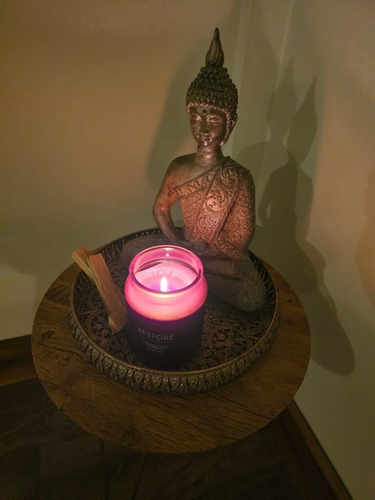 Guided meditation session