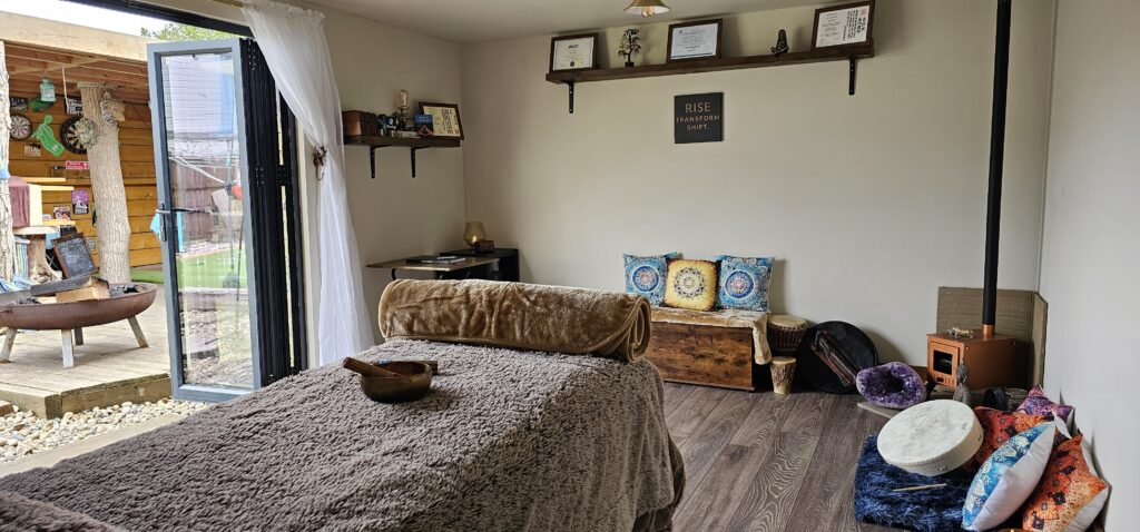 Reiki healing session