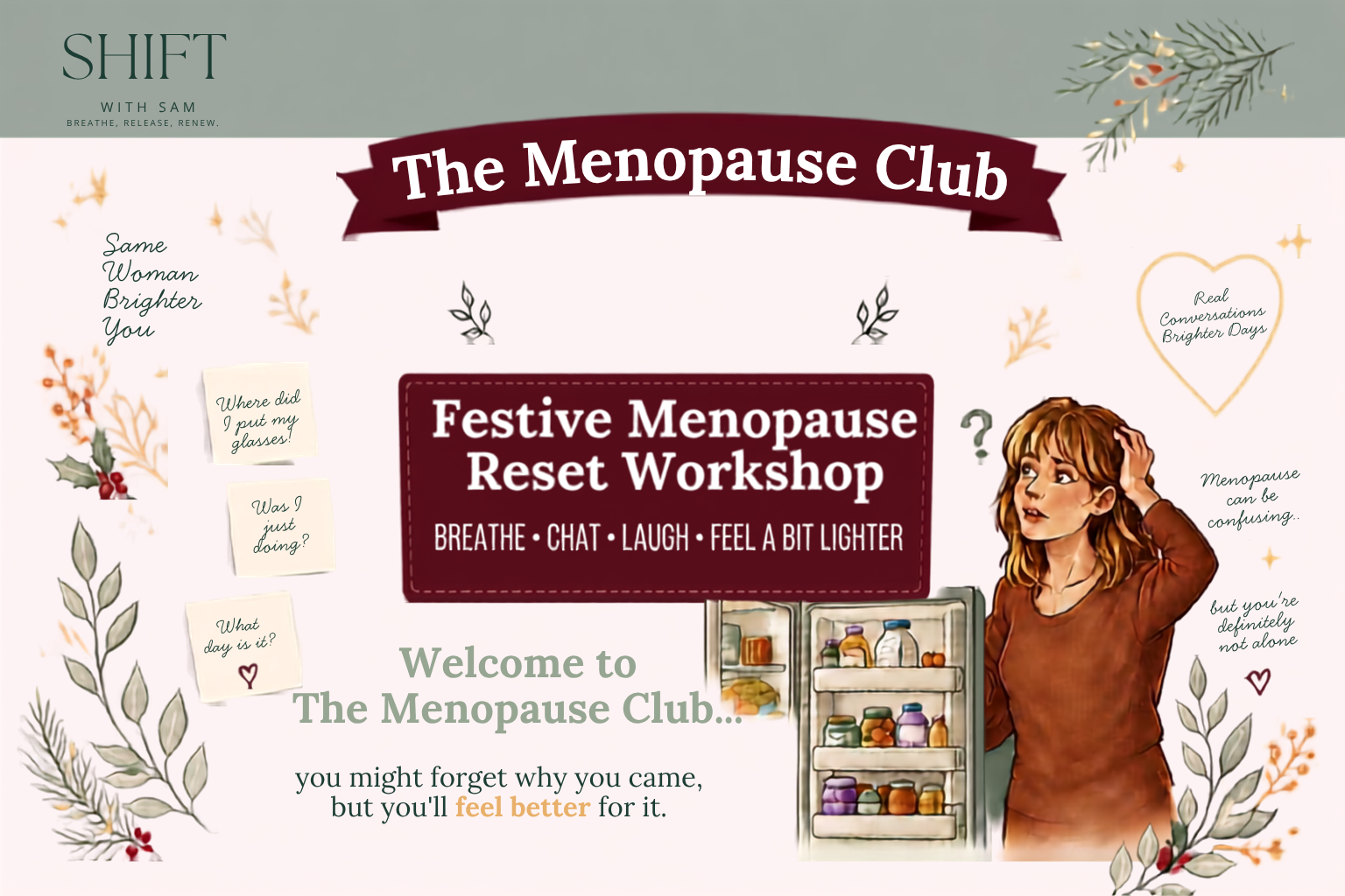 Festive Menopause Reset Workshop